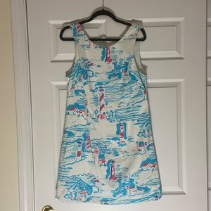 Lilly Pulitzer Delia Shift watch out print, 12, worn once